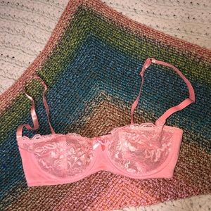 Blush Soft Seduction Bra 
Size 34C Sheer Lace